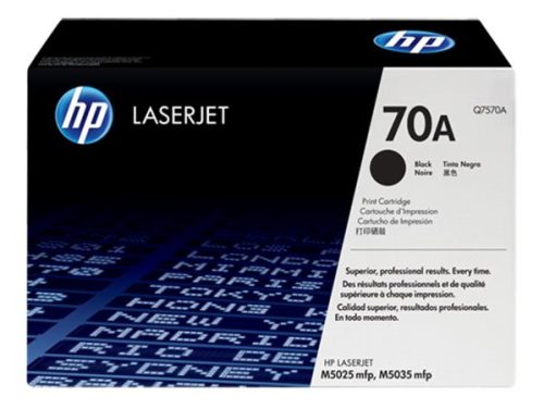 HP Q7570A Lézertoner LaserJet M5035, M5025 nyomtatókhoz, HP  70A, fekete, 15k