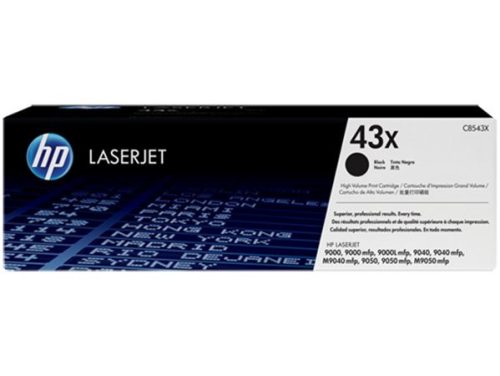 HP C8543X Lézertoner LaserJet 9000, 9040, 9050 nyomtatókhoz, HP  43X, fekete, 30k