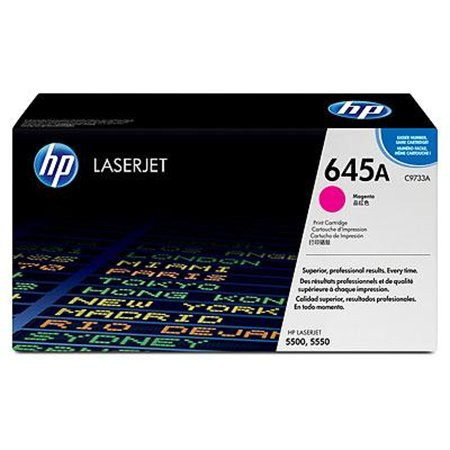 HP C9733A Lézertoner ColorLaserJet 5500, 5550 nyomtatókhoz, HP  645A, magenta, 12k