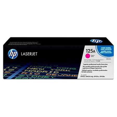 HP CB543A Lézertoner ColorLaserJet CM1300, CP1210 nyomtatókhoz, HP  125A, magenta, 1,4k
