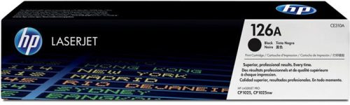 HP CE310A Lézertoner ColorLaserJet Pro CP1025 nyomtatóhoz, HP  126A, fekete, 1,2k