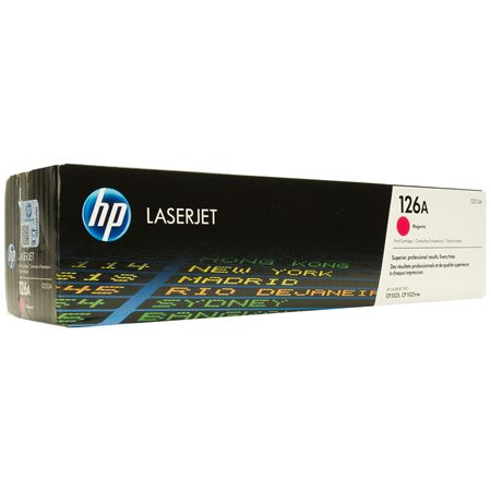 HP CE313A Lézertoner ColorLaserJet Pro CP1025 nyomtatóhoz, HP  126A, magenta, 1k
