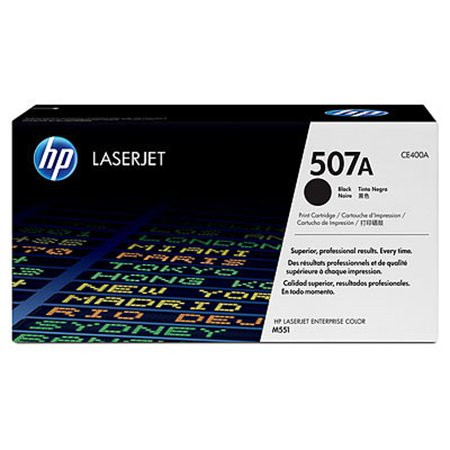 HP CE400A Lézertoner LaserJet M551 nyomtatóhoz, HP  507A, fekete, 5,5k