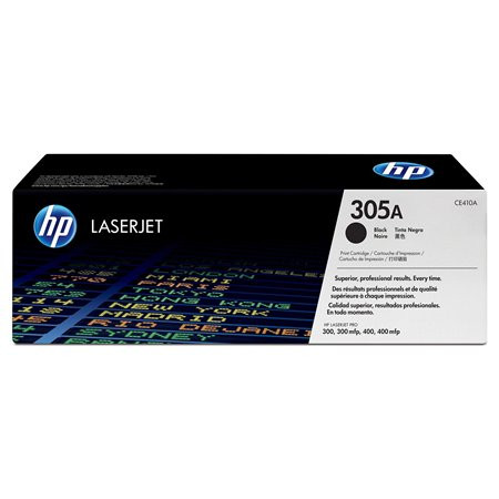 HP CE410A Lézertoner LaserJet Pro 300 MFP M375 nyomtatóhoz, HP  305A, fekete, 2,2k