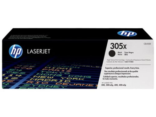 HP CE410XD Lézertoner LaserJet Pro 300 MFP M375 nyomtatóhoz, HP  305X, fekete, 2*4k