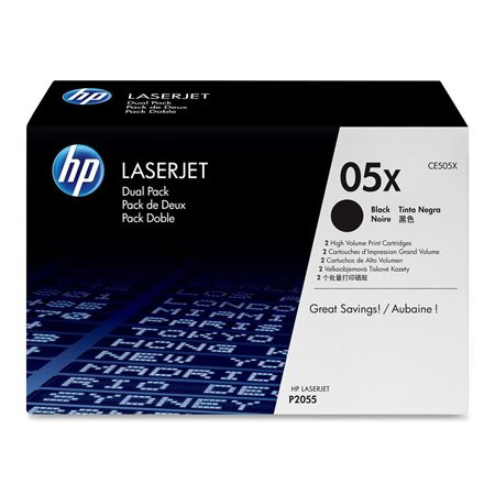 HP CE505X Lézertoner LaserJet P2055 nyomtatóhoz, HP  05X, fekete, 6,5k