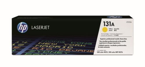 HP CF212A Lézertoner LaserJet Pro 200 M276N nyomtatóhoz, HP  131A, sárga, 1,8k
