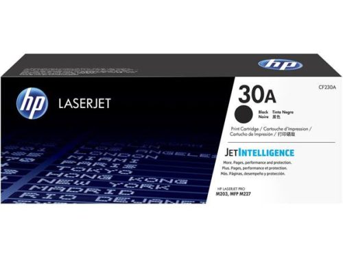 HP CF230A Lézertoner Laserjet M203, M227 nyomtatókhoz, HP  30A, fekete, 1,6k