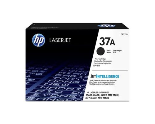 HP CF237A Lézertoner LaserJet MFP M631,632,633,M607,608,609 nyomtatókhoz, HP  37A, fekete, 11k