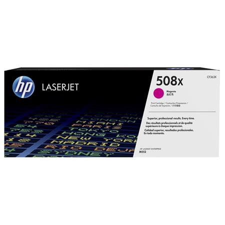 HP CF363X Lézertoner Color LaserJet Enterprise M577, M533 nyomtatókhoz, HP  508X, magenta, 9,5k