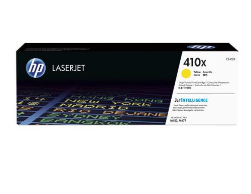HP CF412X Lézertoner ColorlaserJet M452/477 nyomtatókhoz, HP , sárga, 5k
