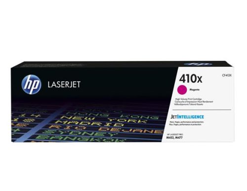 HP CF413A Lézertoner ColorLaserJet M452/477 nyomtatókhoz, HP  410X, magenta, 2,3k