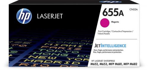 HP CF453A Lézertoner Color LaserJet M681, M682 nyomtatókhoz, HP  655A, magenta, 10,5k