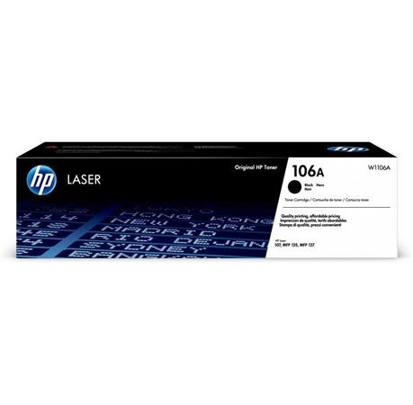 HP W1106A Lézertoner Laser MPF135, 137 nyomtatókhoz, HP  106A, fekete, 1k