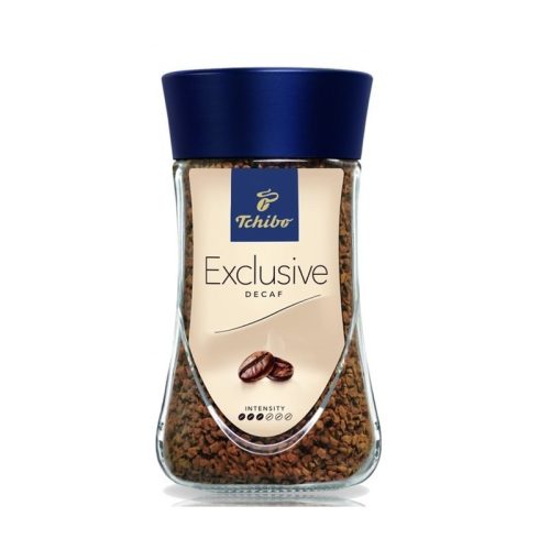 Tchibo Exclusive Decaf koffeinmentes instant kávé 100 g