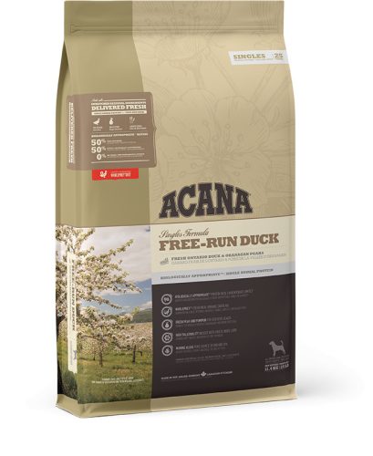 Acana Free Run Duck szárazeledel érzékeny kutyáknak 2 kg kacsa