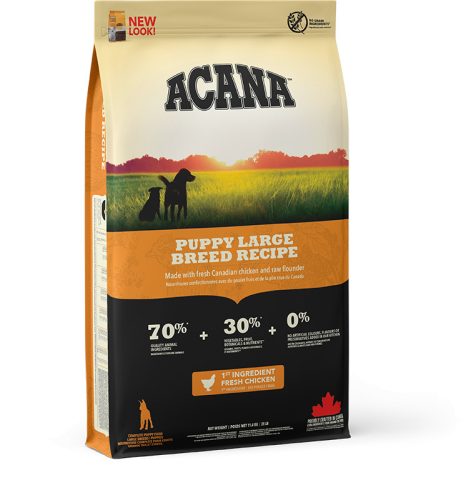 Acana Puppy Large Breed száraz kutyatáp nagytestű kölyökkutyák részére 11,4 kg csirke