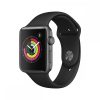Apple Watch Series 3 GPS 42mm asztroszürke aluminiumtok fekete sportpánttal