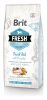 Brit Fresh Adult Large Muscles & Joints száraz kutyaeledel 12 kg friss hal sütőtökkel
