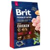 Brit Premium by Nature Adult Large kutyatáp nagytestű felnőtt kutyák részére 3 kg csirke