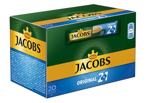 Jacobs 2in1 instant kávé 20x14 g dobozos
