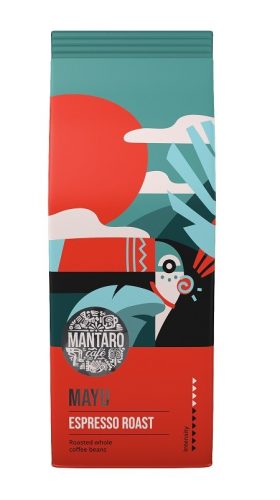 Mantaro Mayu Espresso Roast pörkölt szemes kávé 225 g