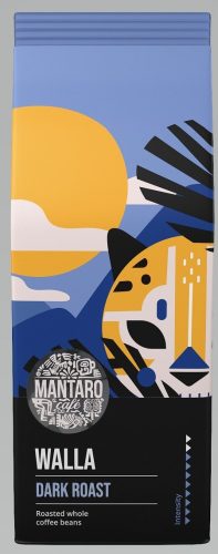 Mantaro Walla Dark Roast pörkölt szemes kávé 225 g