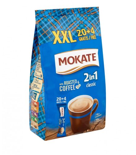 Mokate 2in1 Classic azonnal oldódó kávéspecialitás 24 db 336 g