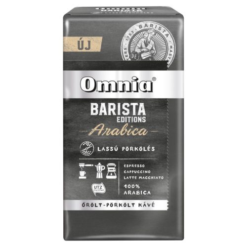 Douwe Egberts Omnia Barista Arabica őrölt kávé 225 g