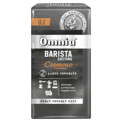 Douwe Egberts Omnia Barista Cremoso Intenso őrölt kávé 225 g