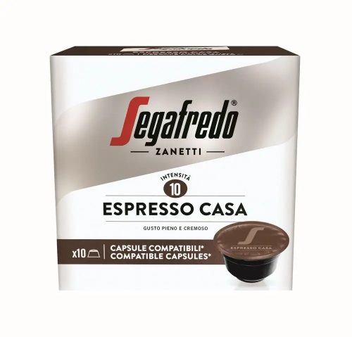 Segafredo Zanetti Espresso Casa kapszula, 10 db x 7,5 g (Dolce Gusto)